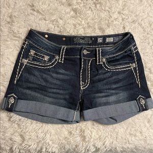 Miss Me Signature Jean Shorts